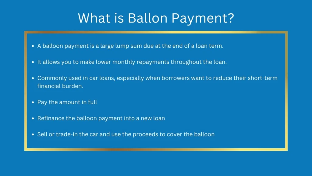 What Is a Balloon Payment